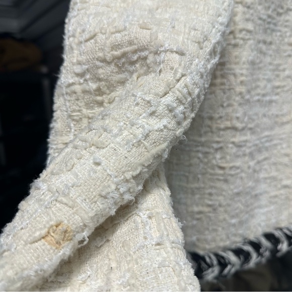 Chanel White Tweed Zip-Up Jacket 36 - Picture 14 of 16